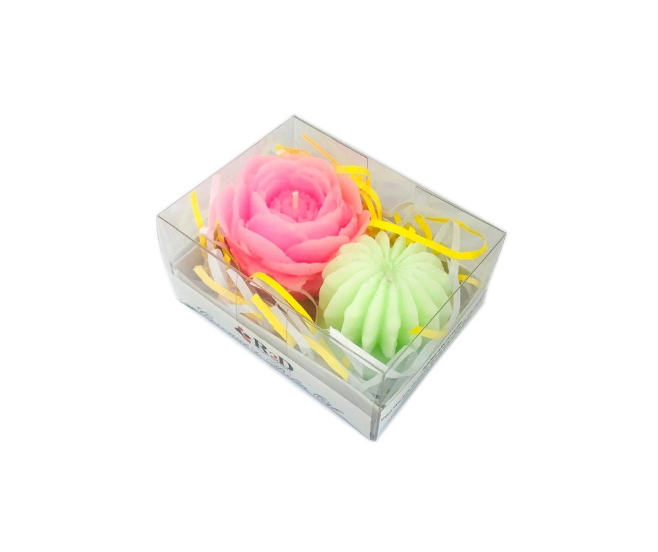 Bộ Gift Set Nến Thiên Thần, Đến Từ Thương Hiệu R2D, [Mã-49] Làm Từ Nguyên Liệu Tự Nhiên, Lành Tính.