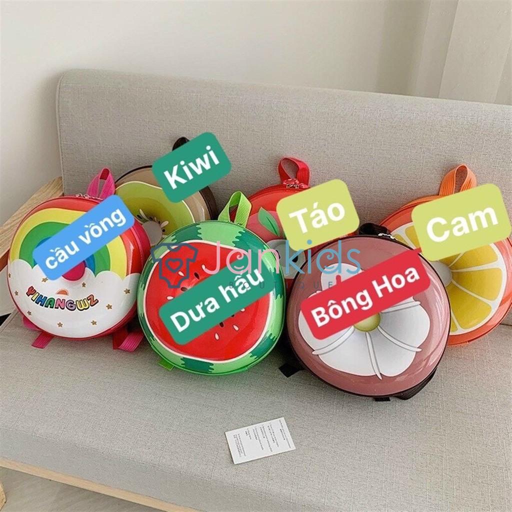 Balo hình hoa quả cho bé siêu hot, mẫu mới 2021