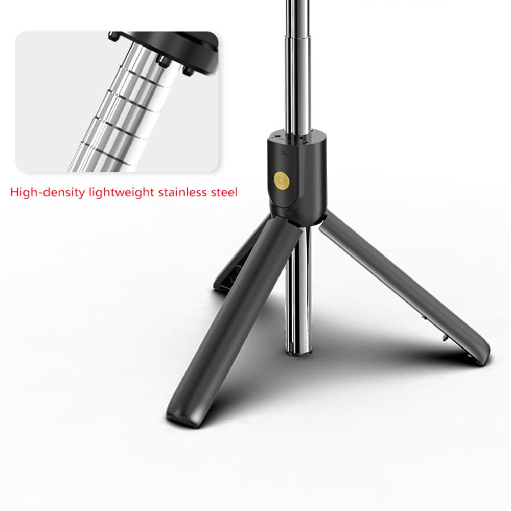Gậy chụp ảnh tự sướng K10S Di động đa chức năng 3in1 5 phần có thể mở rộng có thể gập lại cho chân máy BT không dây