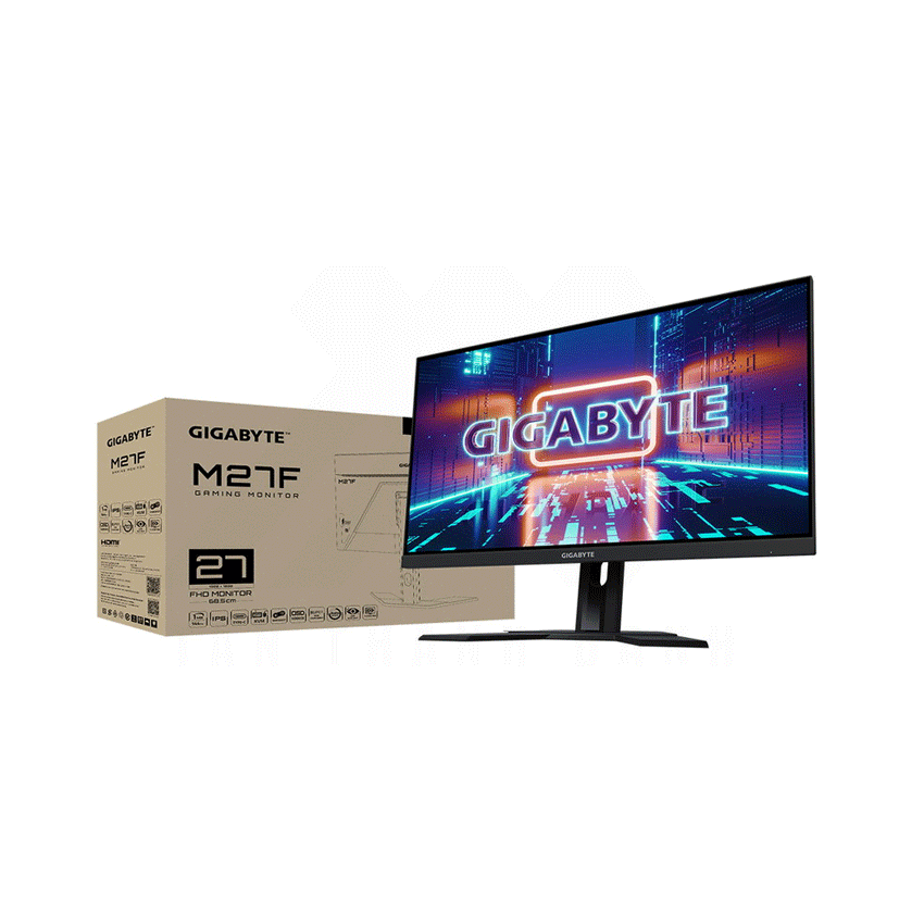 Màn hình Gigabyte M27Q-EK (27inch/QHD/IPS/170Hz/0.5ms/350nits/HDMI+DP+USB) - Hàng Chính Hãng