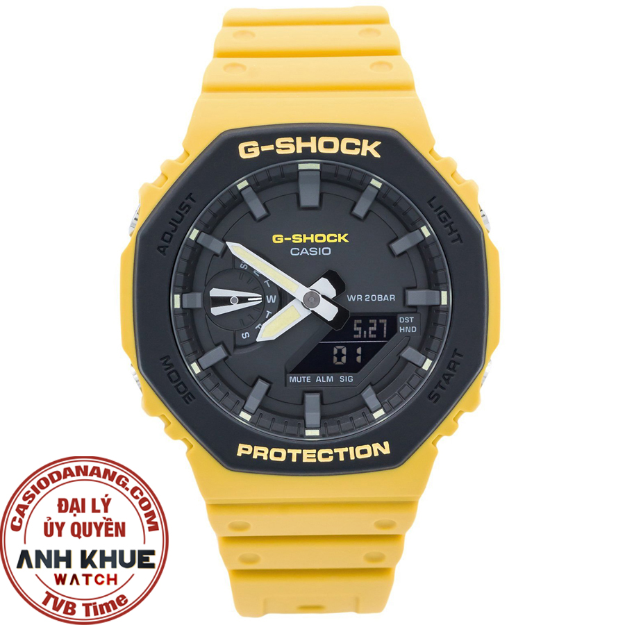 Đồng hồ nam dây nhựa Casio G-Shock chính hãng GA-2110SU-9ADR