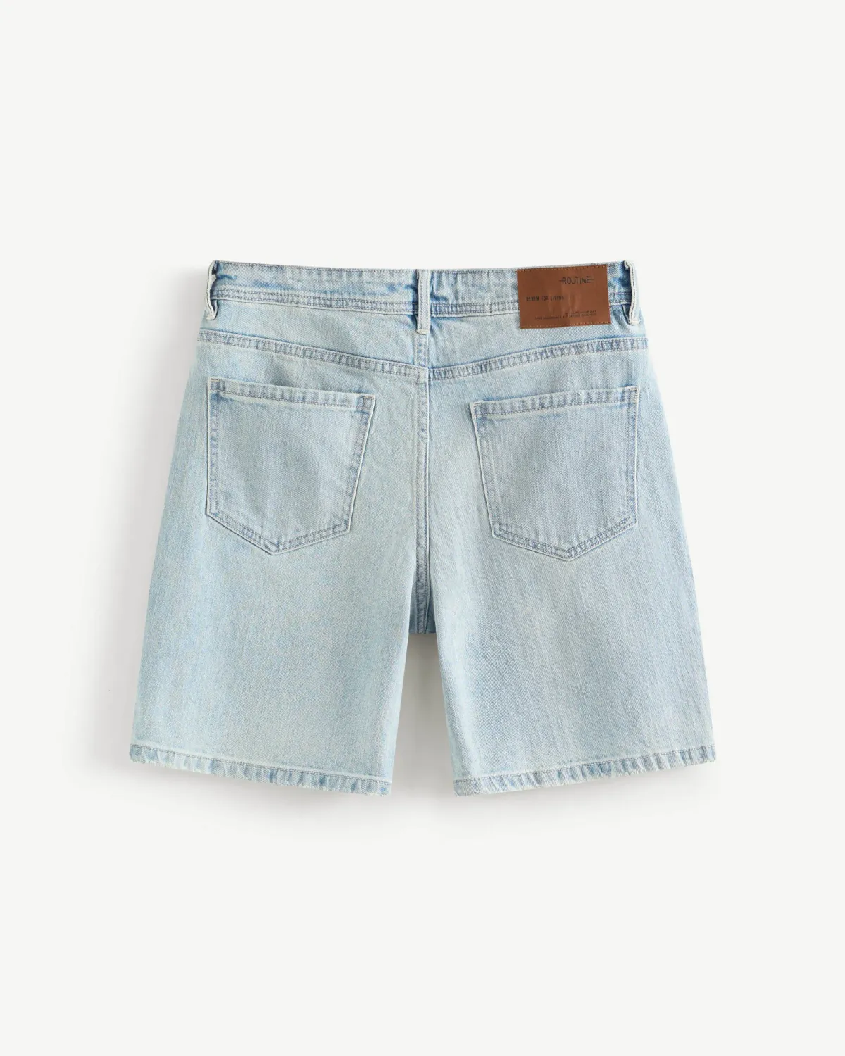 Quần short jean nam Form Straight  - ROUTINE 10S26DPS003