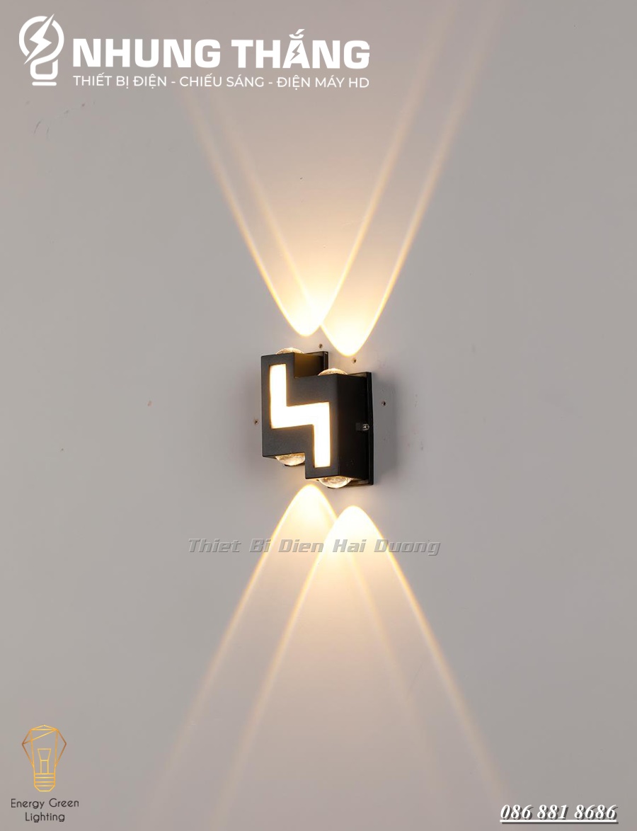 Đèn Hắt Tường Chống Nước DT-6031,DT-123-9CN - Thân Nhôm - Chip Led Siêu Sáng - Có Video