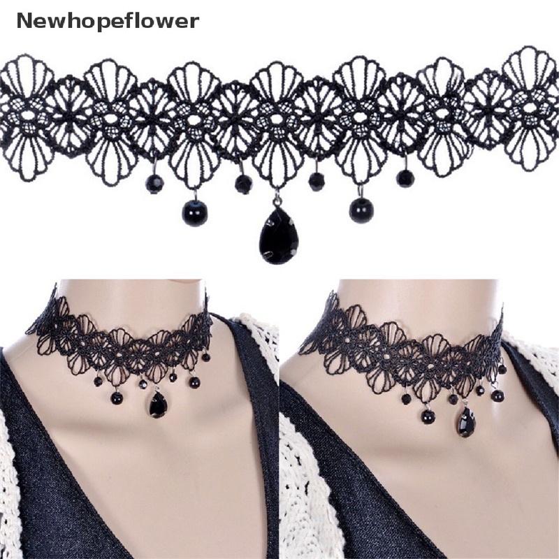 Vòng cổ choker ren phong cách gothic cổ điển xinh đẹp