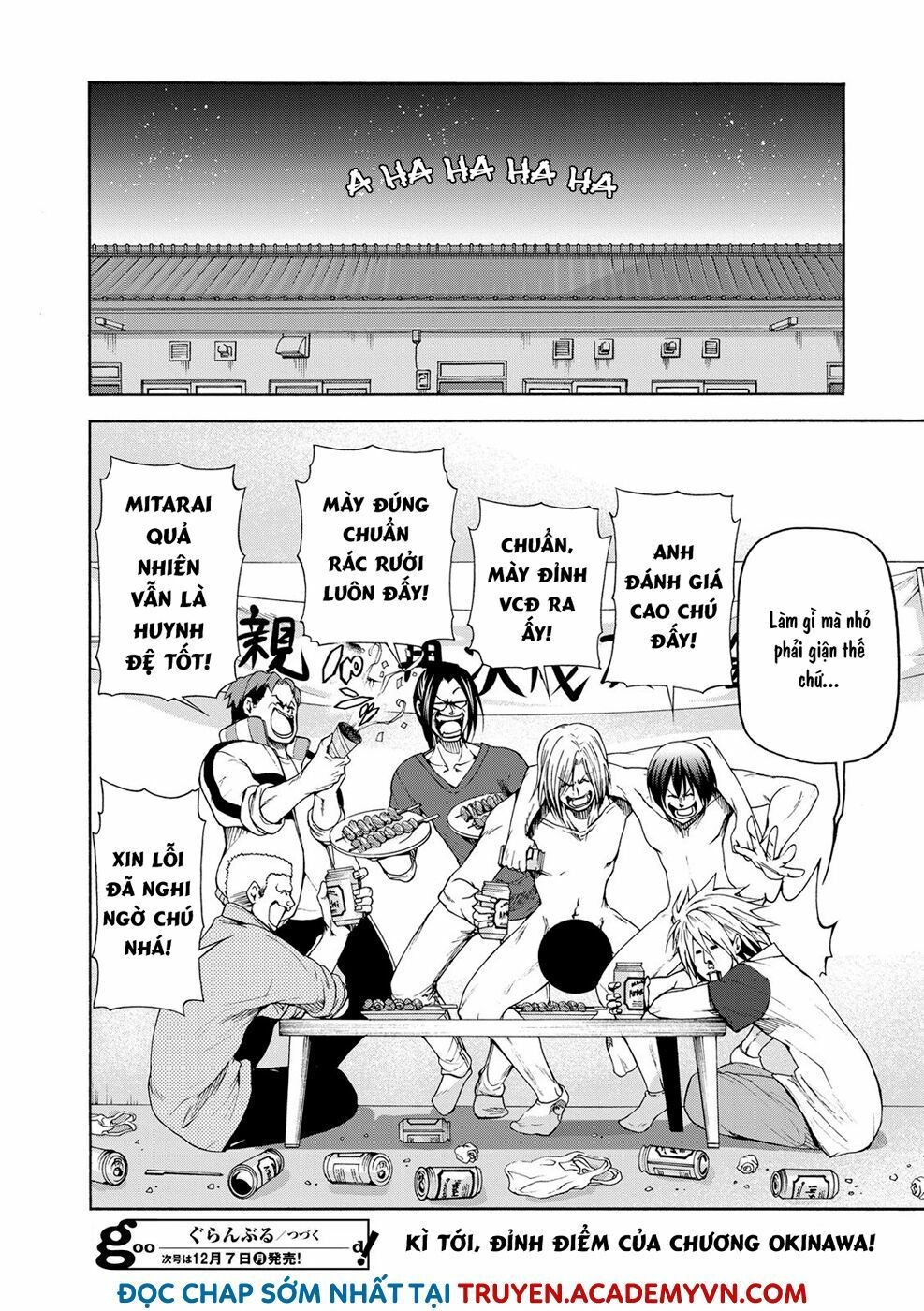 cô gái thích lặn - grand blue chapter 19.5 29