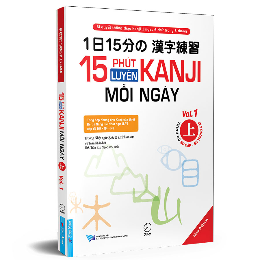 15 Phút Luyện Kanji Mỗi Ngày - Vol 1