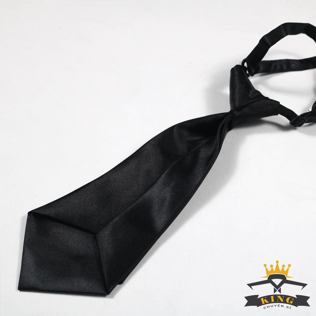 Cà vạt nữ KING caravat học sinh và công sở vải phi bóng nhọn style hàn quốc kỷ yếu giá rẻ C25