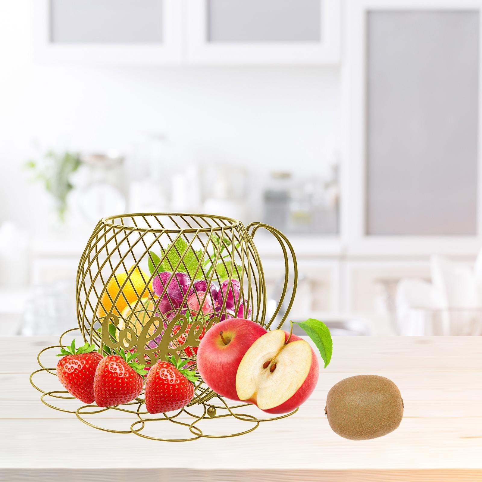 Coffee mug holder stand Coffee Pod Holder Golden