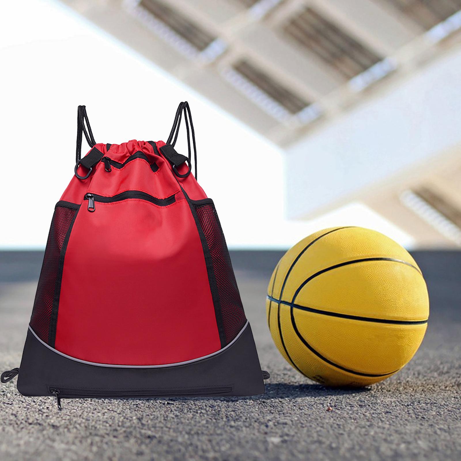 Unisex Basketball Backpack with Separate Ball Holder for Volleyball Outdoor