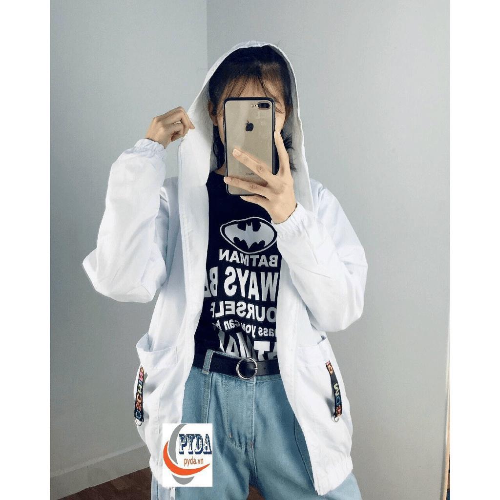 Áo khoác dù thêu CỰC ĐẸP