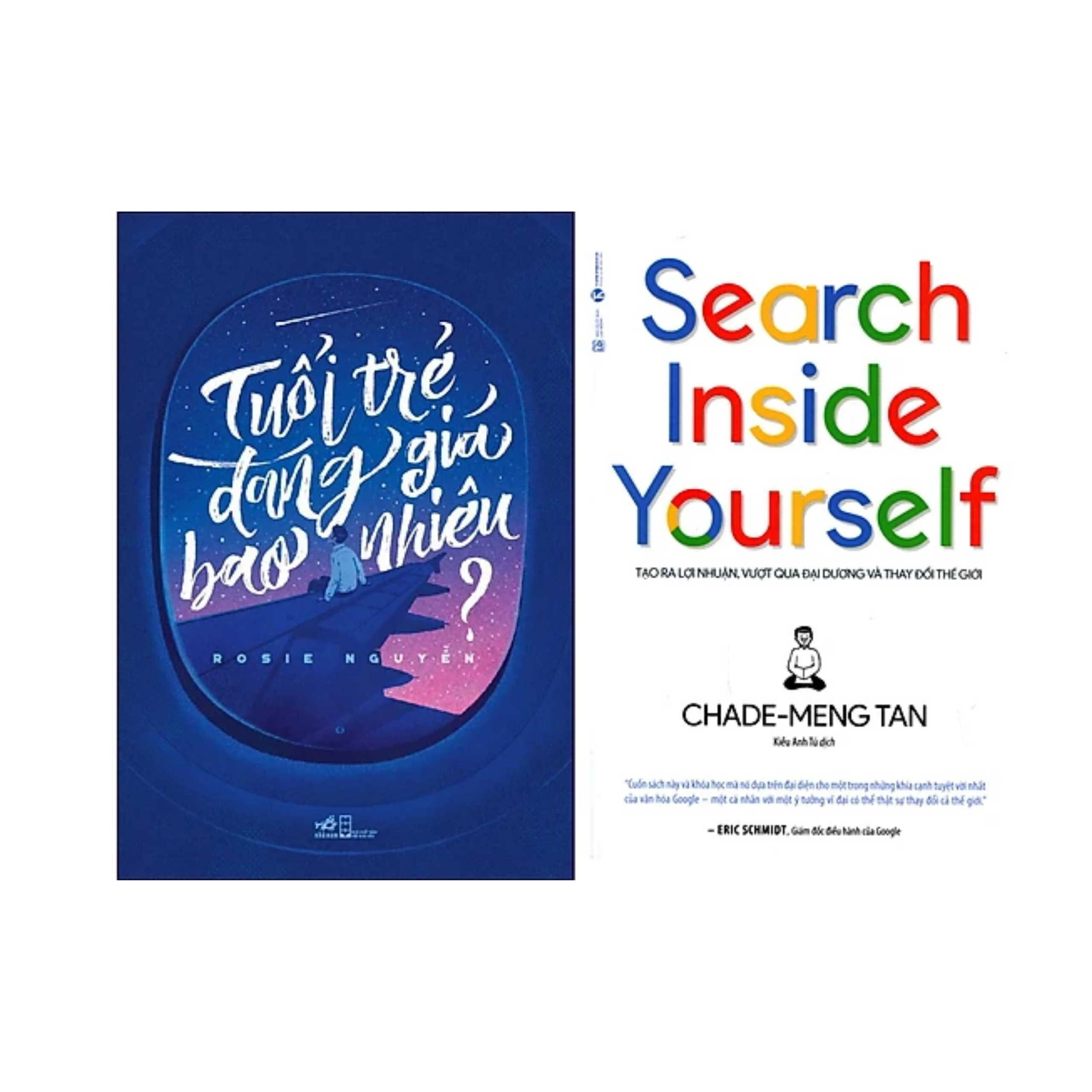 Combo 2 cuốn sách Tư Duy - Kĩ Năng Sống : Tuổi Trẻ Đáng Giá Bao Nhiêu + Search Inside Yourself