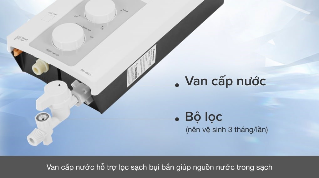 Máy nước nóng trực tiếp Panasonic 4500W DH-4RL1VW - Hàng Chính Hãng - Chỉ Giao TPHCM