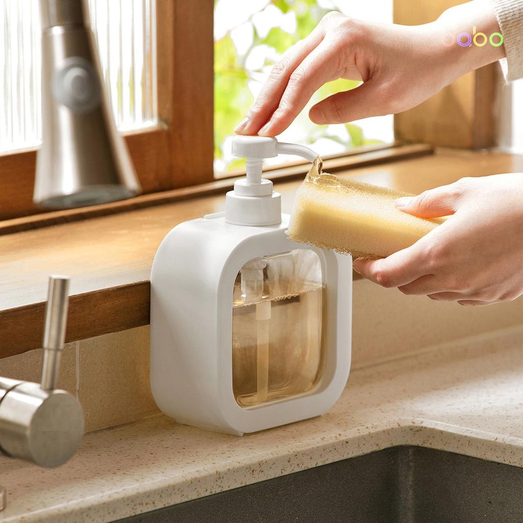 Chai đựng dầu gội đầu sữa tắm lọ đựng nước rửa tay phòng tắm trong suốt babo