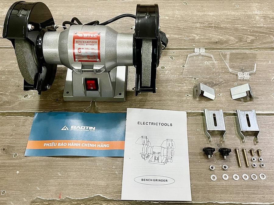 MÁY MÀI 200W BT150CU BTEC - HÀNG CHÍNH HÃNG