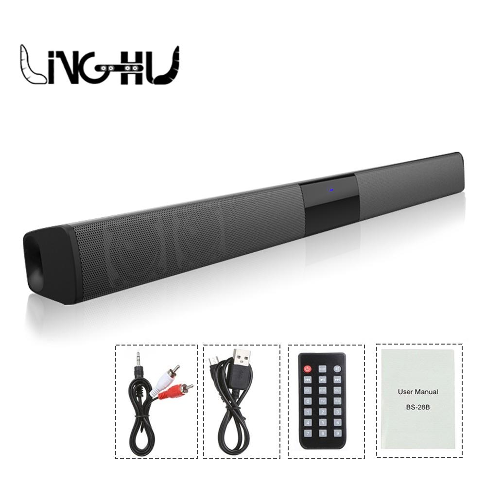 20W Home rạp hát hệ thống âm thanh bluetooth loa máy tính loa tv soundbar hộp subwooder radio trung tâm âm nhạc boom boom colum Color: 550mm BS-28B