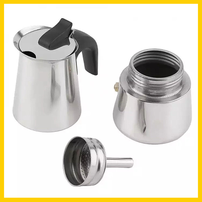 Ấm pha cà phê Moka Express Inox