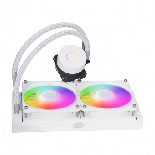 Tản nhiệt nước CPU Cooler master ML240L ARGB V2 white Edition (trắng) - Hàng Chính Hãng