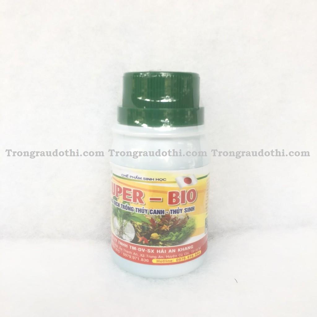 Dung dịch trồng cây thủy sinh, thủy canh Super Bio 100ml