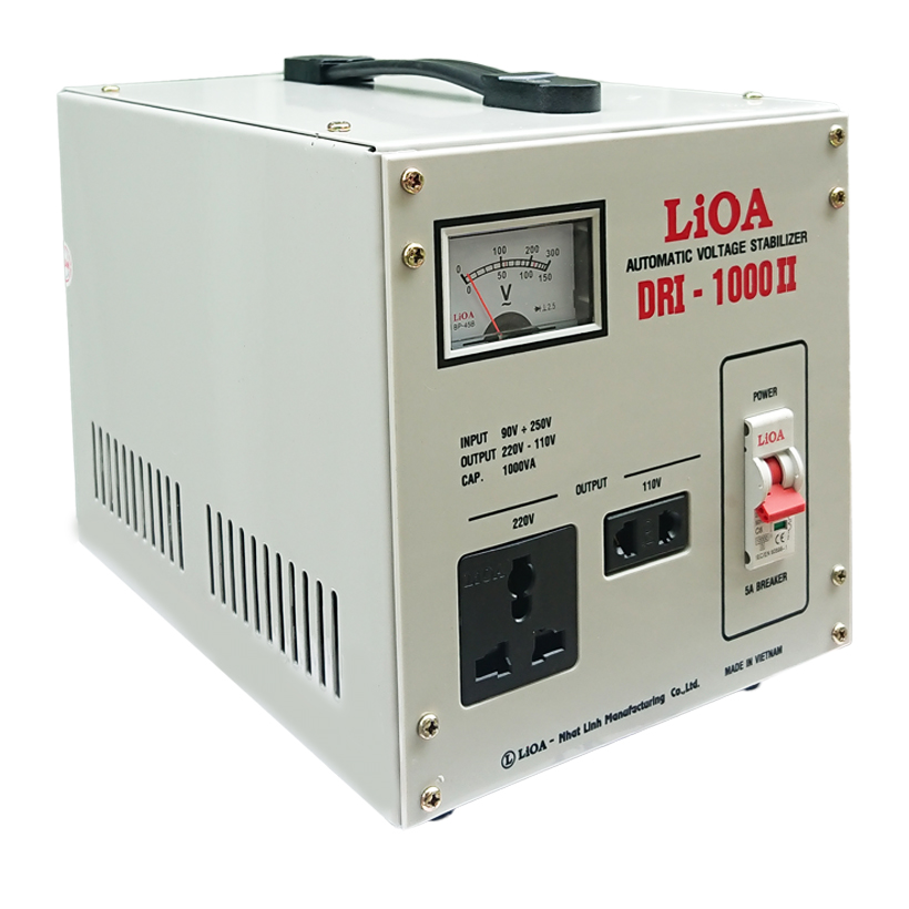 Ổn áp 1 pha LiOA DRI-1000 II