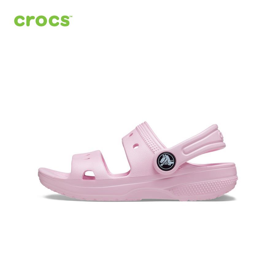 Giày sandal trẻ em Crocs FW Classic Sandal Toddler Ballerina Pink - 207537-6GD