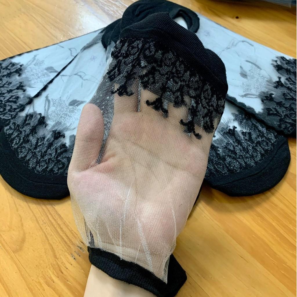 Set 10 Đôi Tất Công Chúa Ren Ngắn Cổ