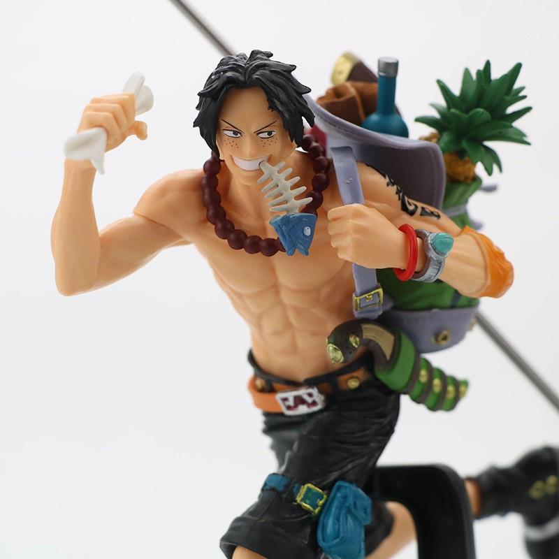 Mô Hình Figure Combo Bộ 3 Anh Em Ace Sabo Luffy - One Piece