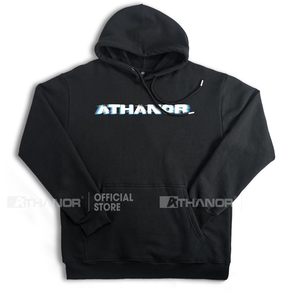 Áo Hoodie ATHANOR Chất Nỉ Bông 100% cotton 350 gsm Form Basic Mẫu Matrix HDT902