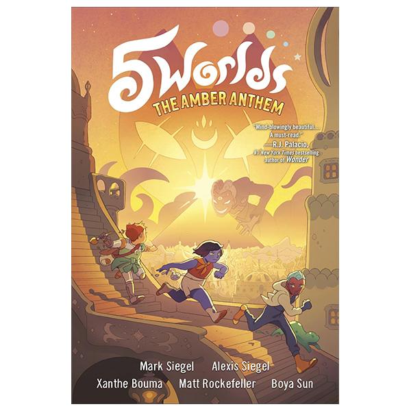 Sách ngoại văn: 5 Worlds - Book 4 - The Amber Anthem