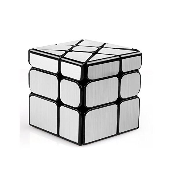 Rubik MoFangJiaoShi Wind Mirror Bạc