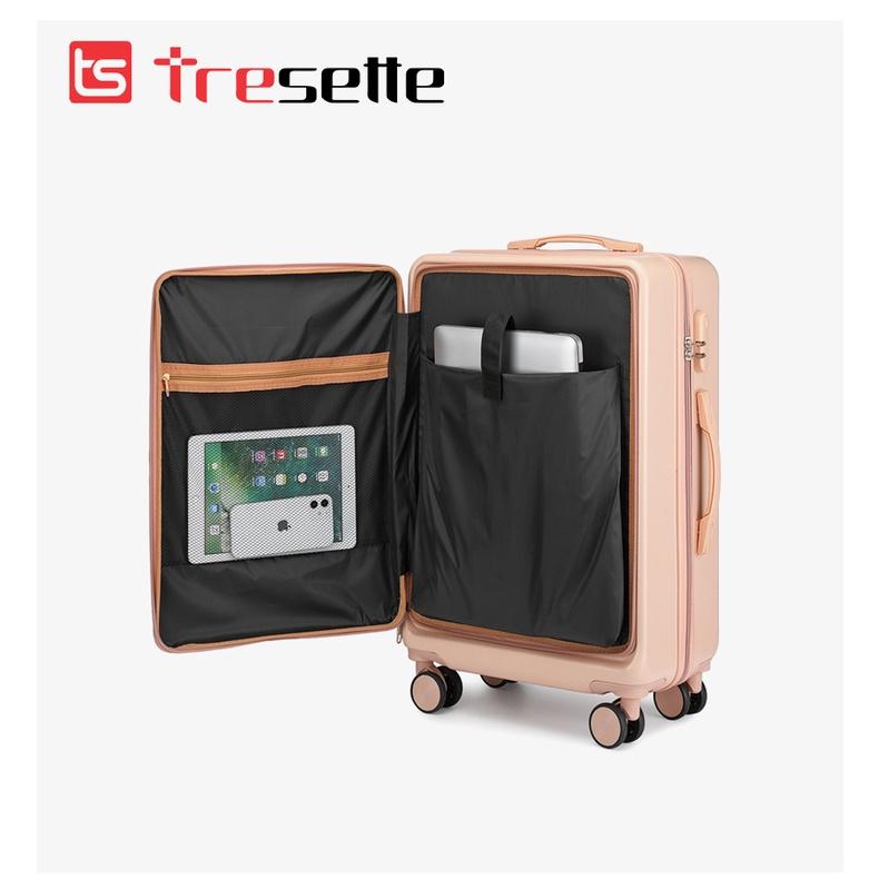 BFQ2ST500KTL: giảm 8% cho đơn từ 500K Vali khóa sập Cao Cấp thời trang nhập khẩu Hàn Quốc TRESETTE 2325 Có Ngăn Đựng Laotop Đa Năng Tiện Dụng