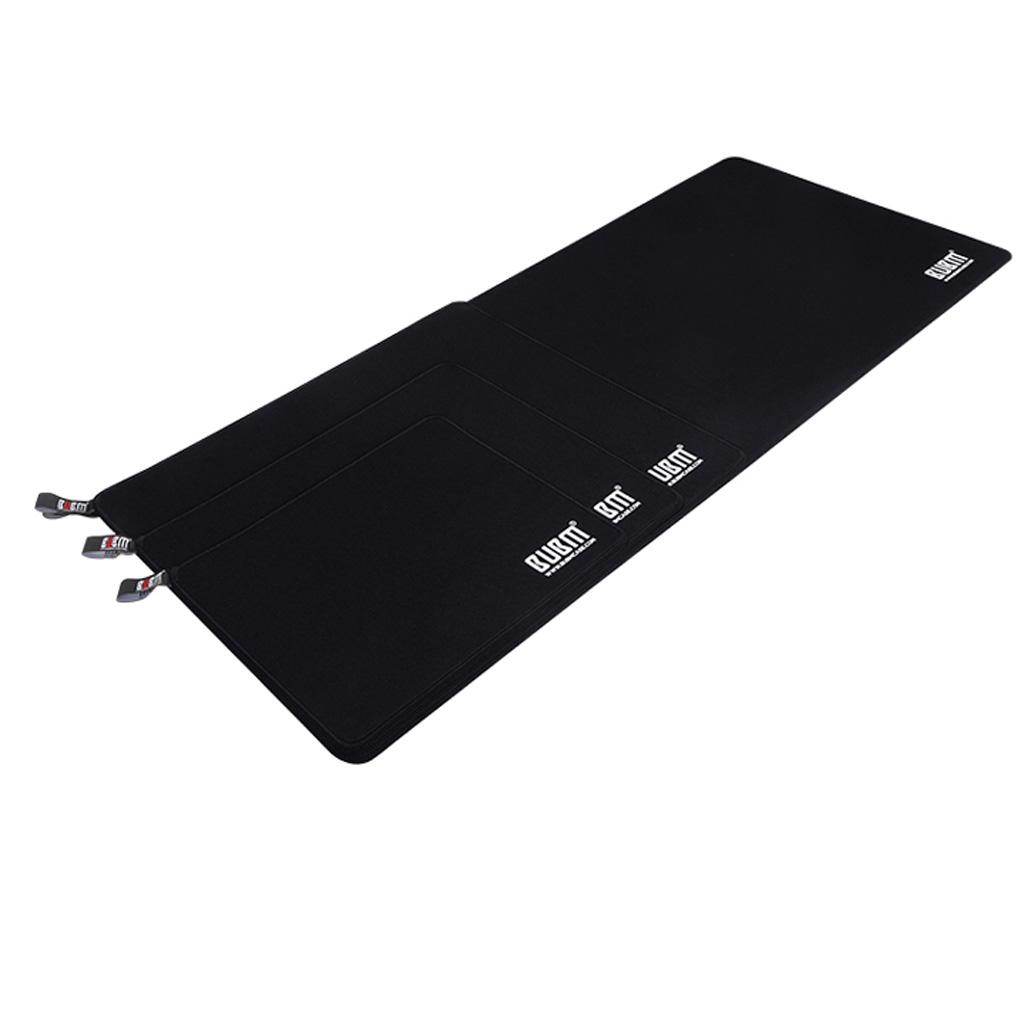 Gaming Mouse  Thick Office Non-slip Mouse Mice Mat Black