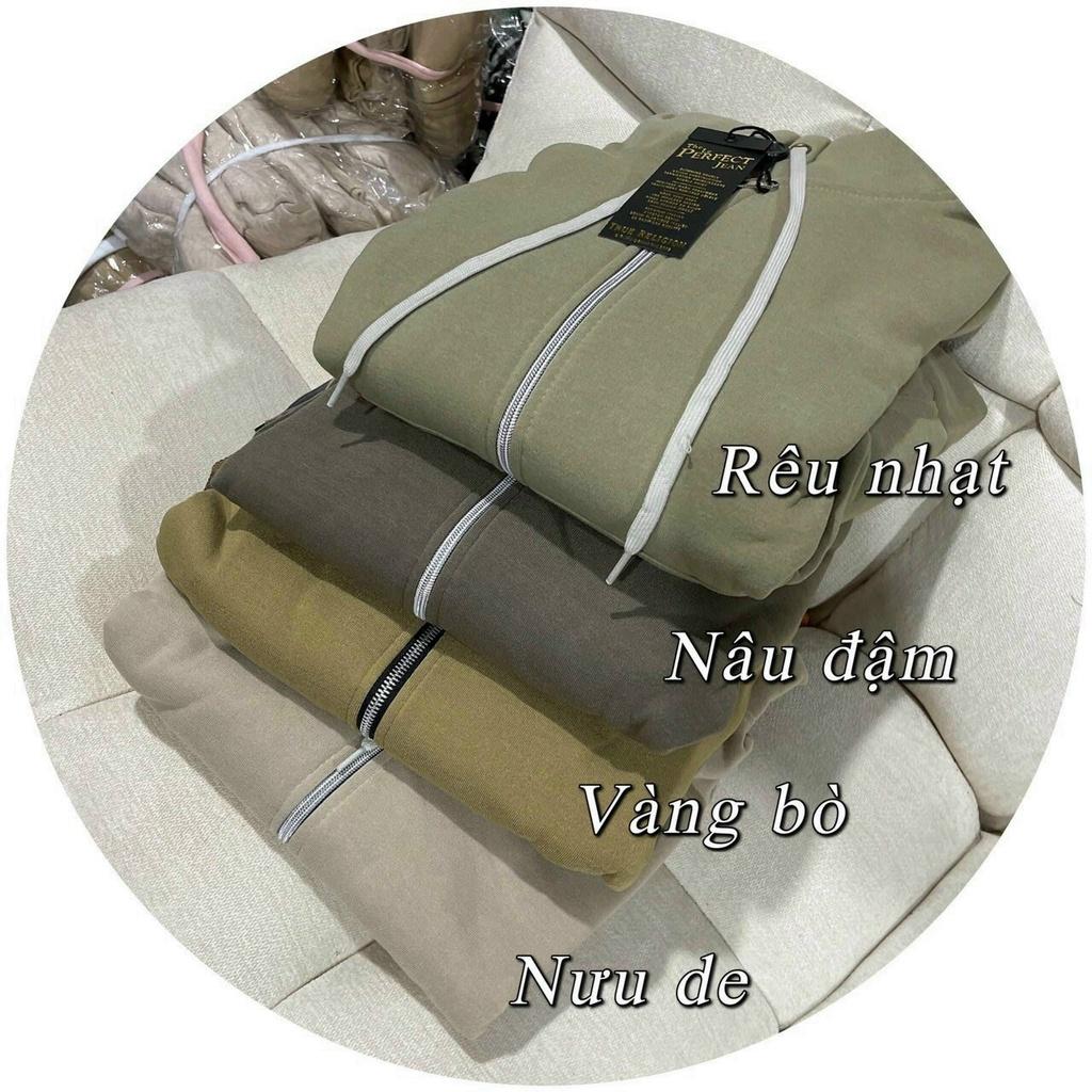 Áo khoác chống nắng cho nữ dây kéo trơn cực chất thời trang-A872 - VÀNG BÒ