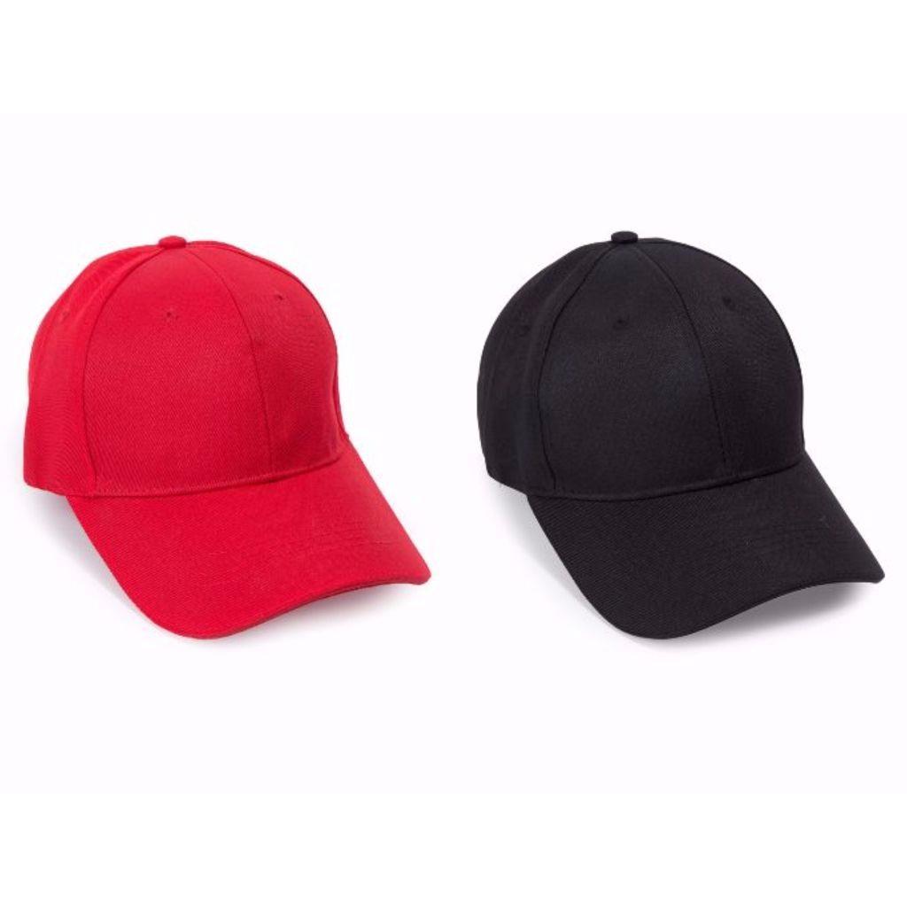 COMBO 50 NÓN LƯỠI TRAI TRƠN MÀU ĐEN