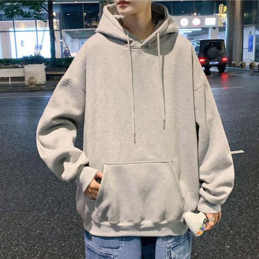 Áo mũ Hoodie Unisex MonsterX SPOCE form rộng 5 màu nỉ bông cặp đôi nam nữ Oversize Ulzzang thu đông