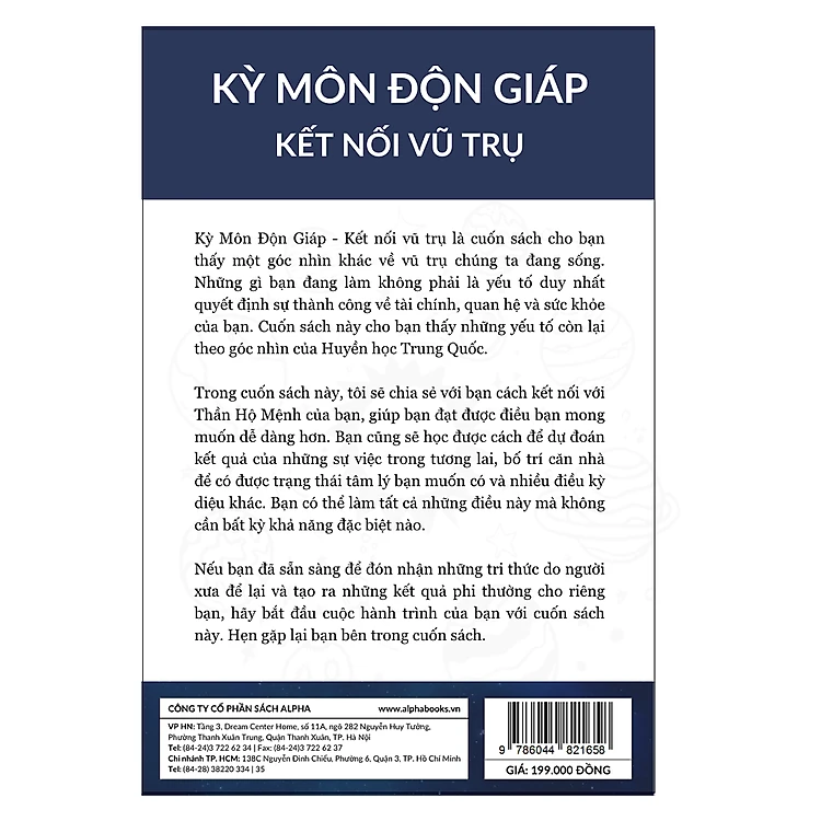 KỶ MÔN ĐỘN GIÁP - Kết Nối Vũ Trụ - Nguyễn Tấn Công - (bìa mềm)