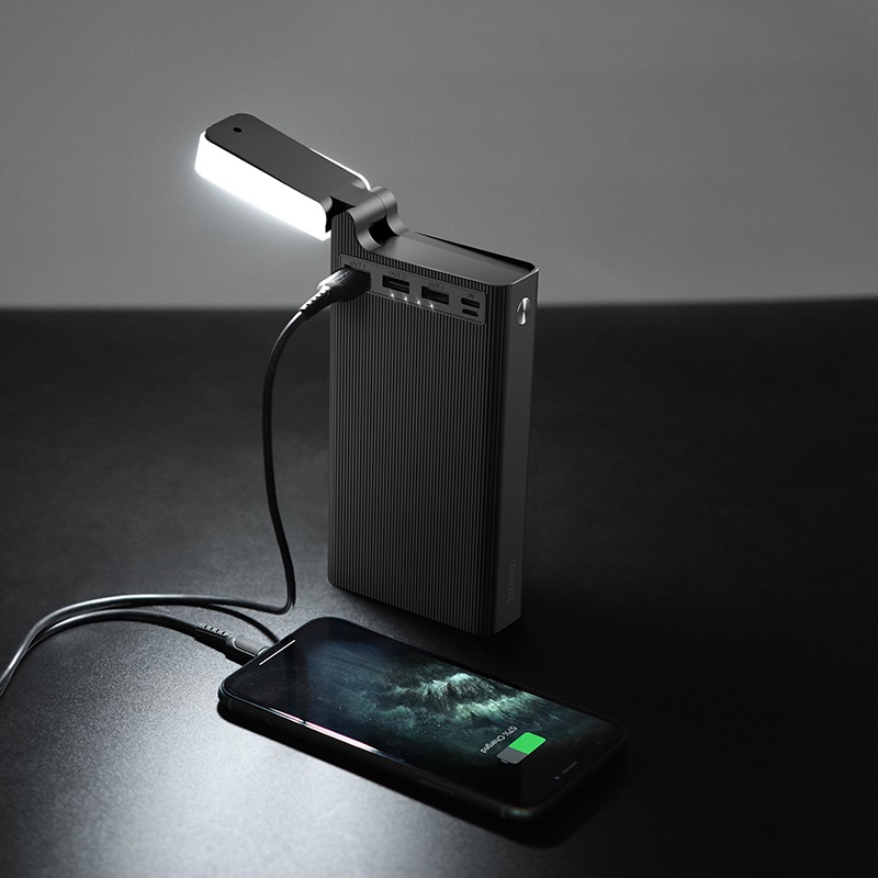 Pin Sạc Dự Phòng Hoco J62 - Dung Lượng 30.000mAh - Có Đèn LED - Hàng chính hãng