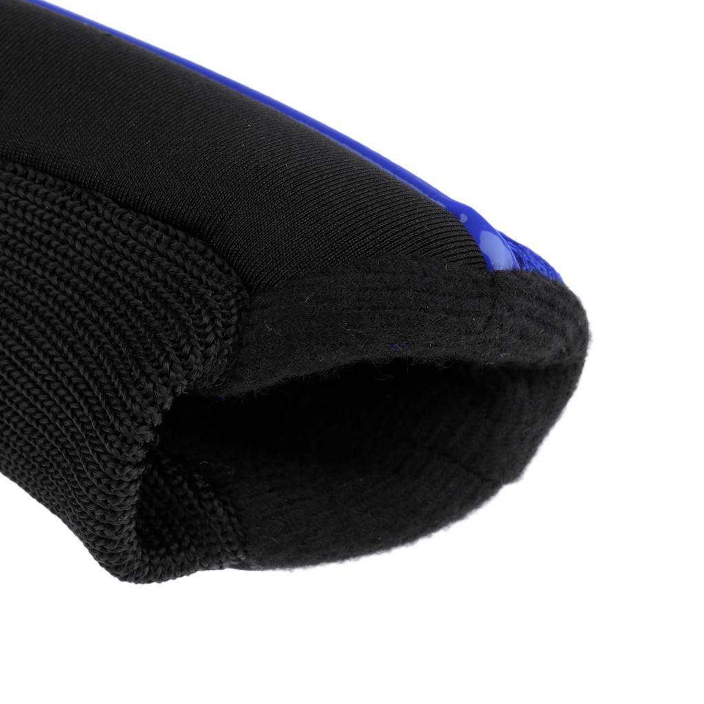 3xGolf Hybrid UT Club Head Cover Headcover with Number Tag Blue