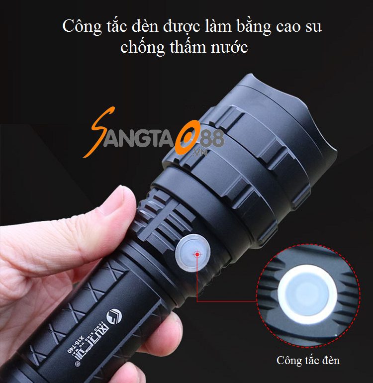 Đèn pin siêu sáng X15-T40