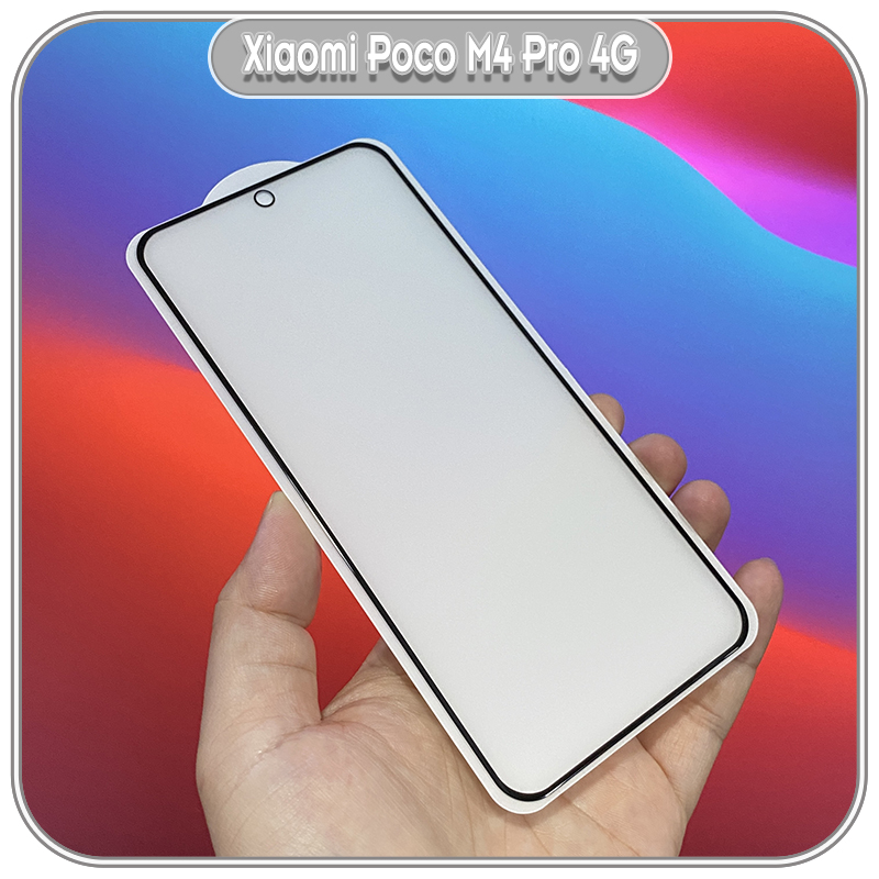 Kính cường lực cho Xiaomi Poco M4 Pro 4G chống vân tay