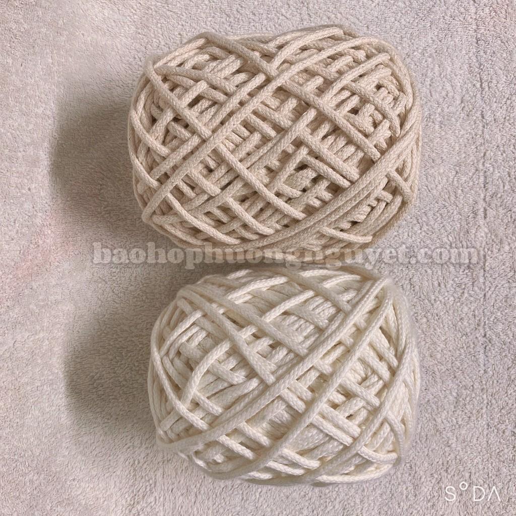 Dây thừng macrame dệt macrame bện, dây làm macrame trang trí