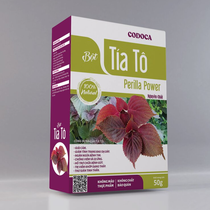 Bột Tía Tô Codoca Nguyên Chất Sấy Lạnh