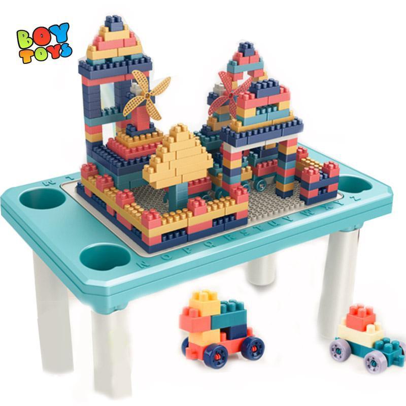 Bàn chơi lego xếp hình lắp ráp đa năng cho bé thỏa sức sáng tạo (Learn Building Blocks)