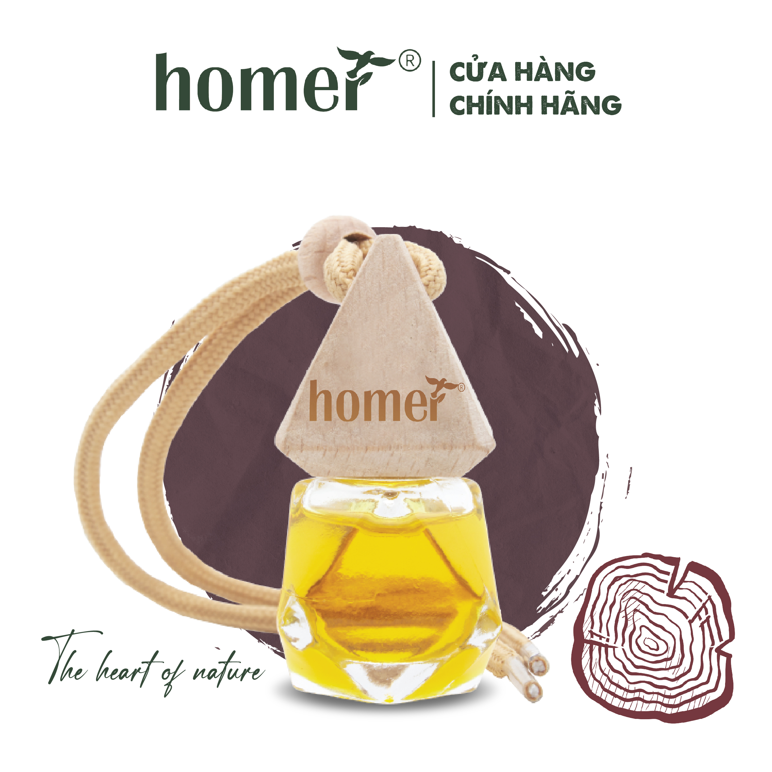 Tinh Dầu Gỗ Hồng Homer 100ml - Chính Hãng, Đạt Chuẩn Kiểm Định Cao Cấp - Tinh Dầu Xông Thơm Phòng, Thư Giãn, Khử Mùi hiệu quả