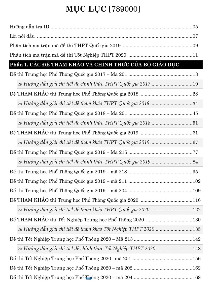 Bộ Đề Minh Họa 2021 Môn Hóa Học