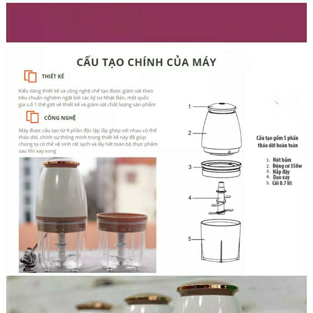 Máy Xay Sinh Tố, Xay Thịt, Xay Cá Cực Khỏe - GDHN Loại Tốt