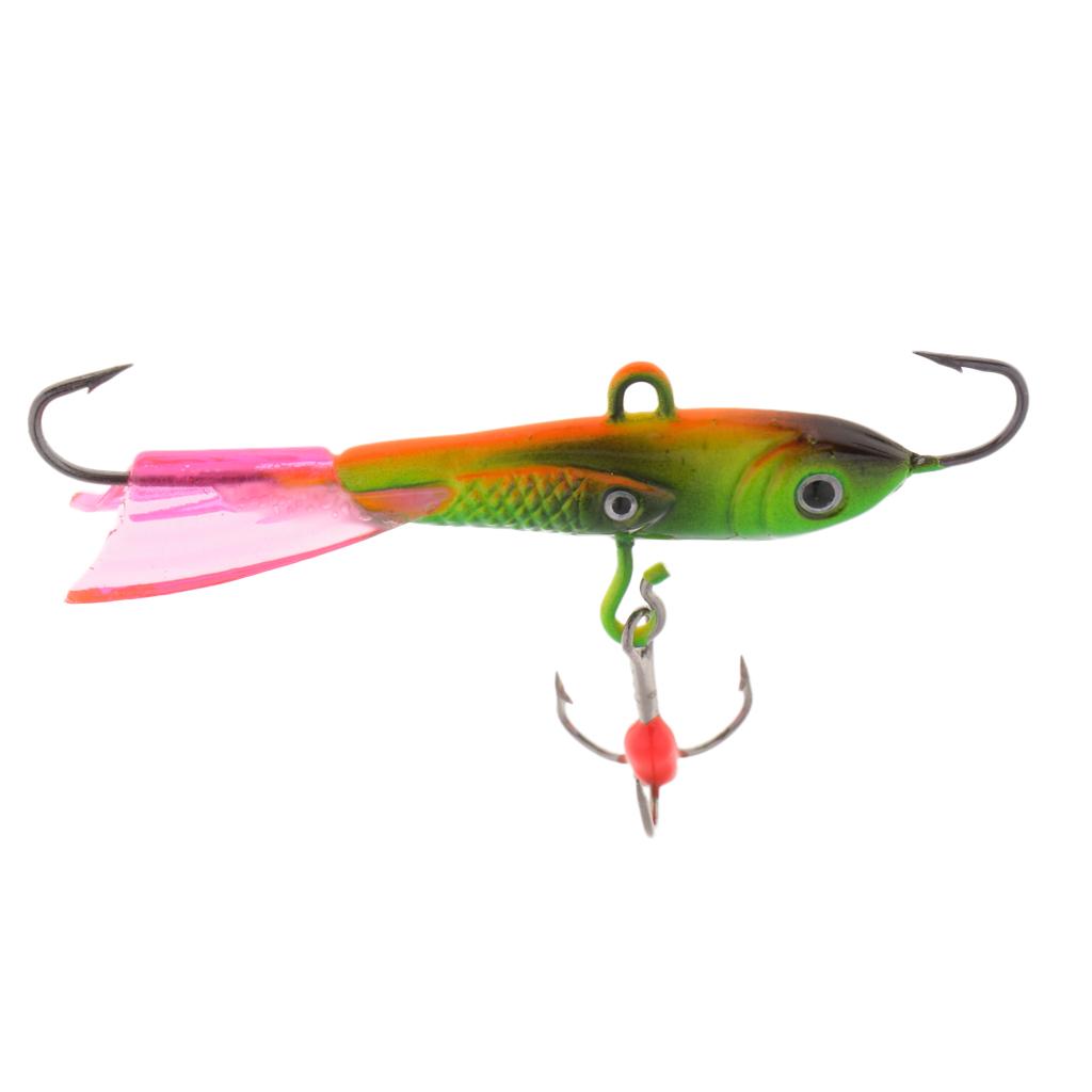 Ice Fishing Lure Bait Straight Up Jigs Fishing Lure Bass Walleye Lure
