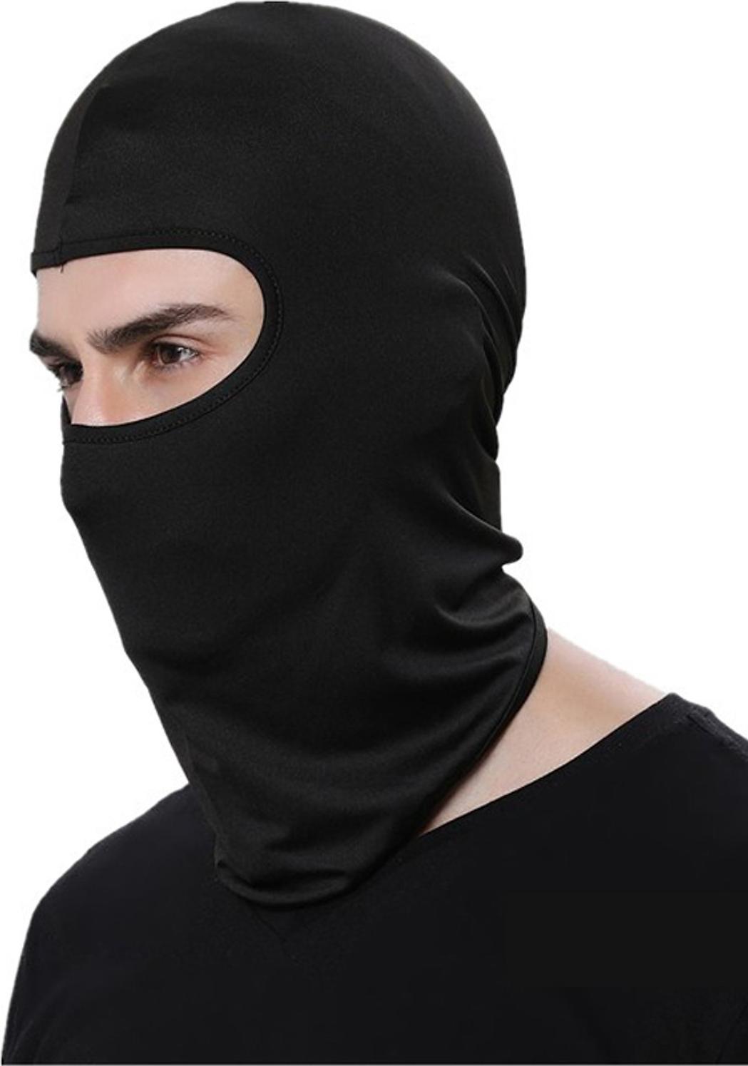 Khăn trùm đầu Ninja Fullface đi phượt (Màu đen)