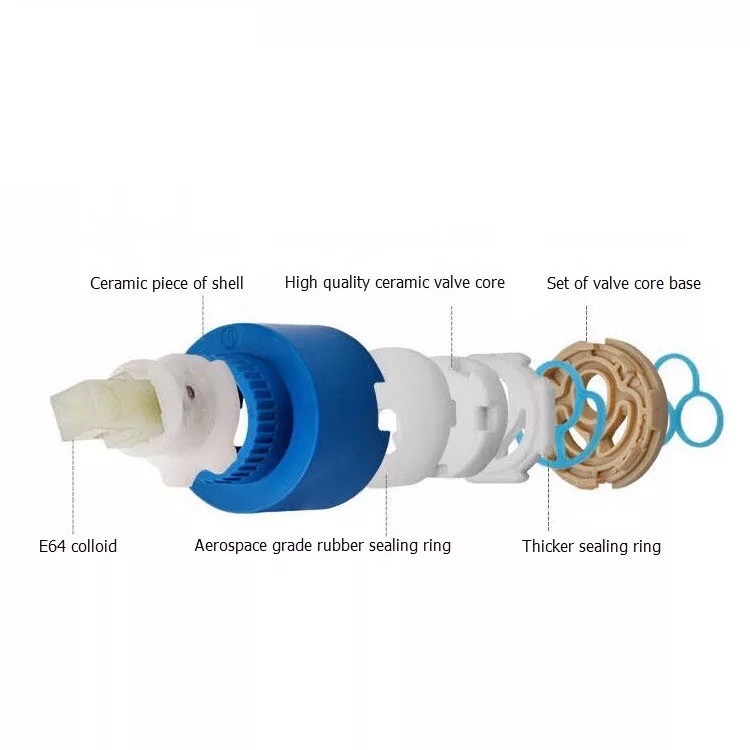 Vòi Rửa Mặt Thân Thấp nóng lạnh Inox 304 SUS304 - GROVES GRV 304T