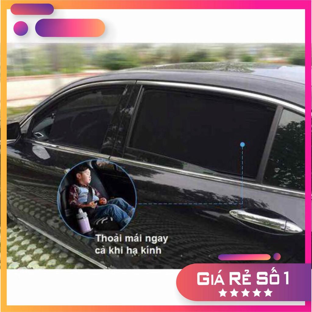 BỘ 4 MIẾNG CHẮN NẮNG VẢI LƯỚI GẮN NAM CHÂM  DÀNH CHO TOYOTA INNOVA 2019-2020