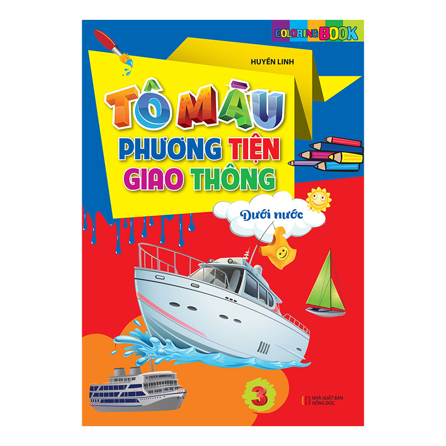 Combo Tô Màu Phương Tiện Giao Thông (5 Cuốn)